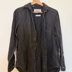 Grayson Black Button-Up Shirt